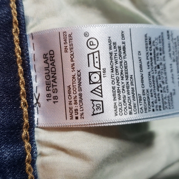 👖Old Navy Womens Curvy Mid Rise Jeans - Picture 4 of 4